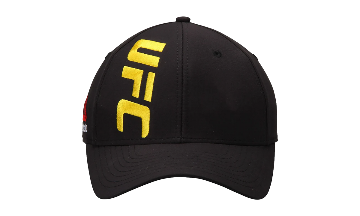 UFC Structured Flex Hat "Black / Yellow" M642Z B5Y UUFC
