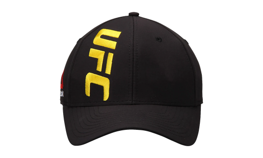 UFC Structured Flex Hat "Black / Yellow" M642Z B5Y UUFC