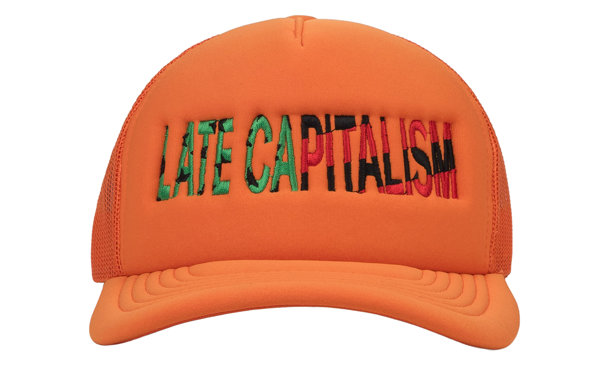 Late Capitalism Trucker Hat "Orange" DT893