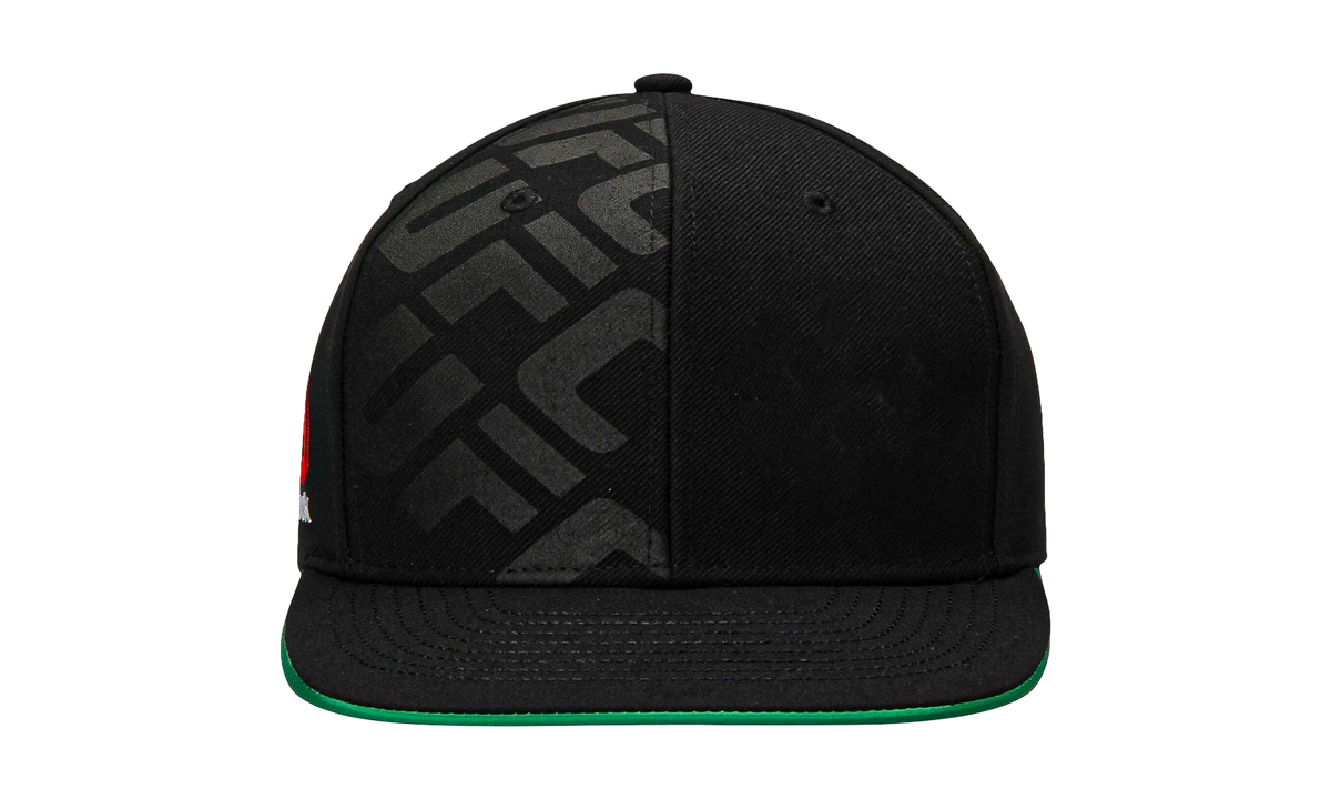 UFC Flatbrim Snapback Hat "Black / Green" VR56Z BKG UUFC