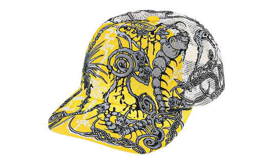 Wombat Embroidered Mesh Back 6-Panel "SS26 - Yellow" SU27992