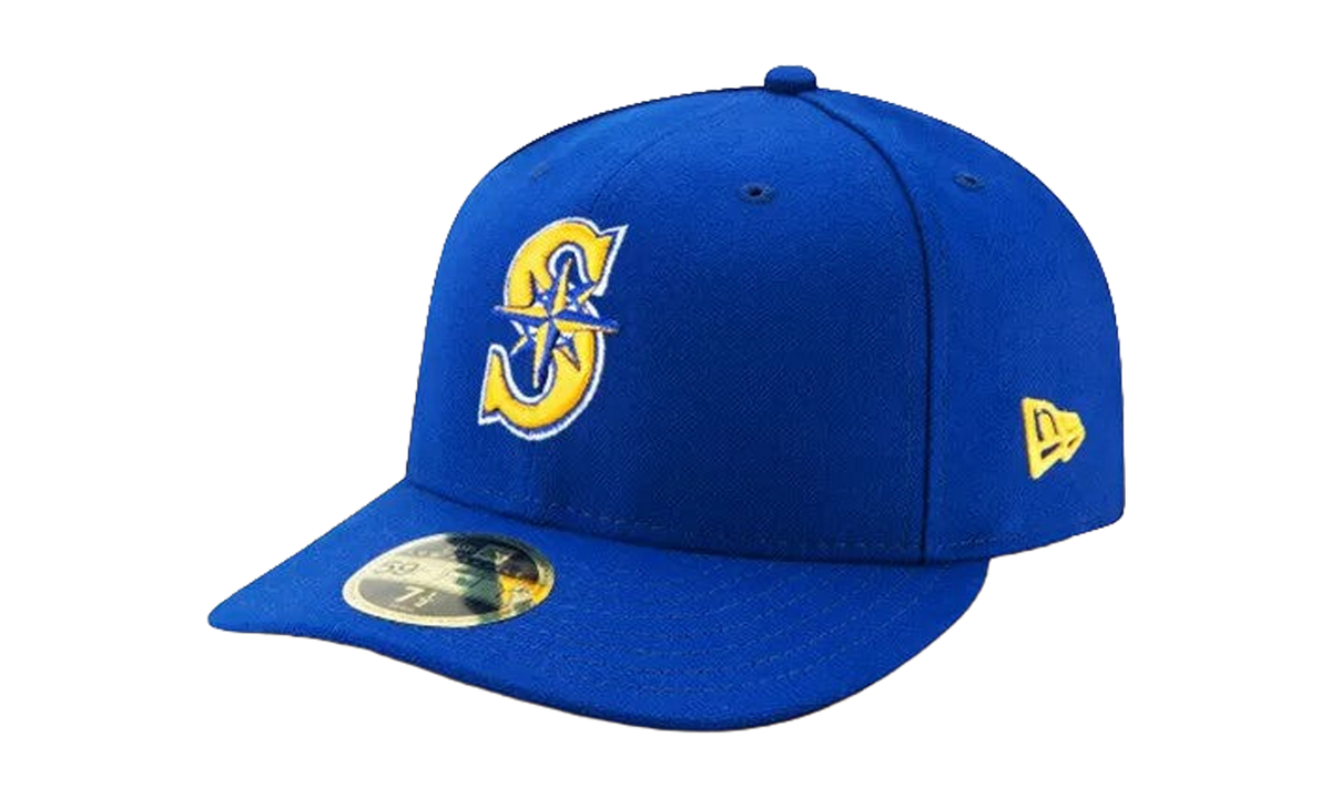 59FIFTY Seattle Mariners Low Profile Authentic Fitted Hat "Royal Blue" NE991