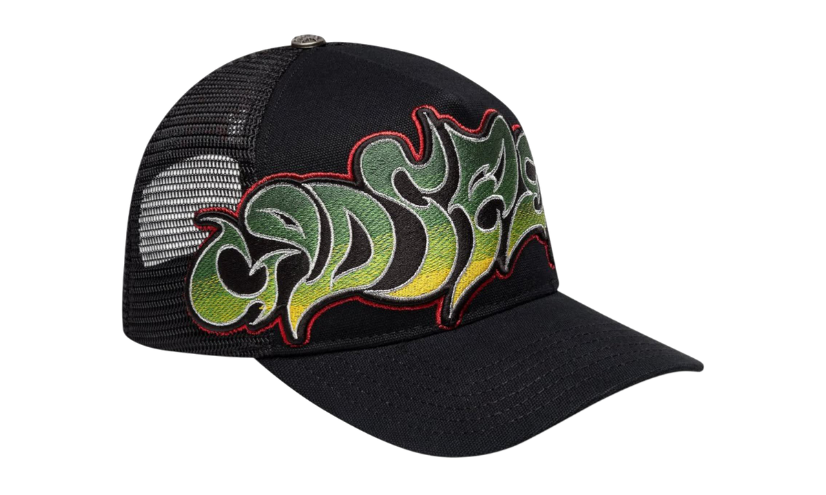 GS Neo Trucker Hat "Black / Yellow / Red" GS133