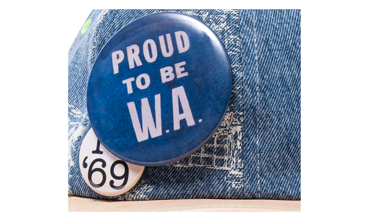 Teresa Reconstructed Hat "Blue" BWA215