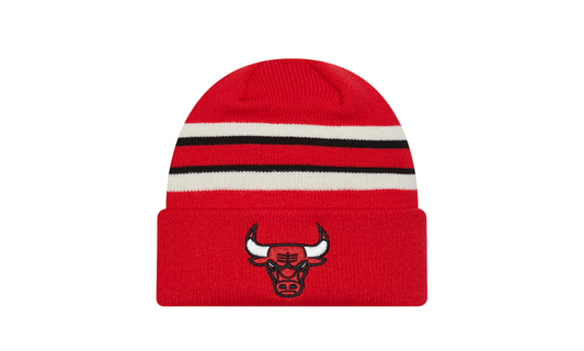 Retro Cuff Knit Chicago Bulls Beanie "Red" 60487289