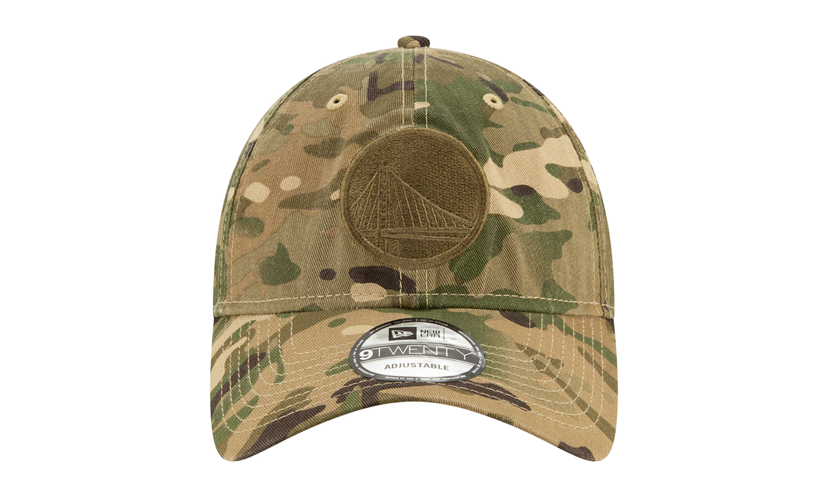 9TWENTY Golden State Warriors Crew Class Camo Adjustable Hat "Camo" NE1164