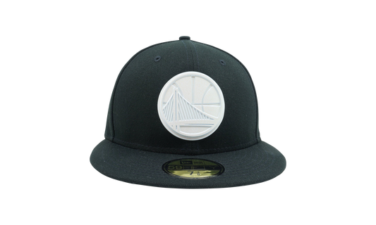 59FIFTY Golden State Warriors Polished Logo Fitted Hat "Dark Green" NE1141