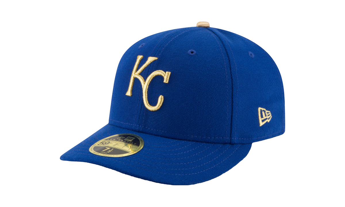 59FIFTY Kansas City Royals Low Profile Authentic Fitted Hat "Blue" NE962