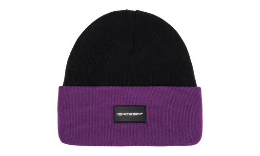 TC Stretch Logo Beanie "Blackout / Ultra Purple" FOS900936 9EB