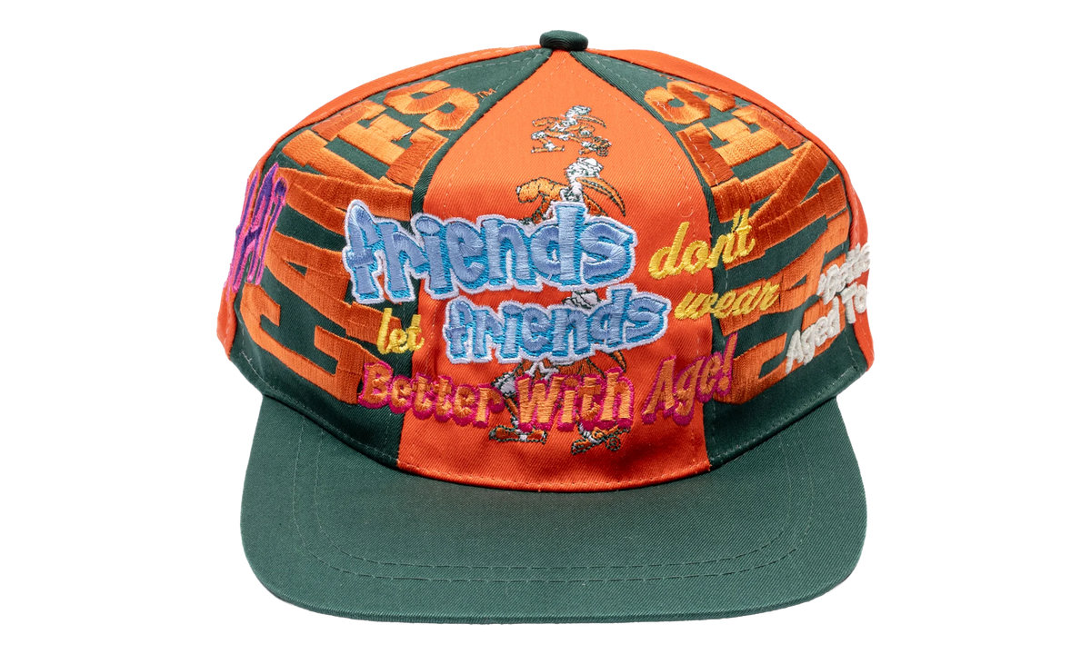 Yeah Yeah Vintage Hat "Orange / Green" BWA276