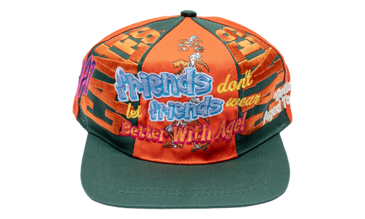 Yeah Yeah Vintage Hat "Orange / Green" BWA276