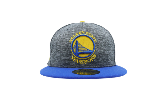 59FIFTY Golden State Warriors Shadow Tagged Fitted Hat "Heather Grey / Blue" NE1129
