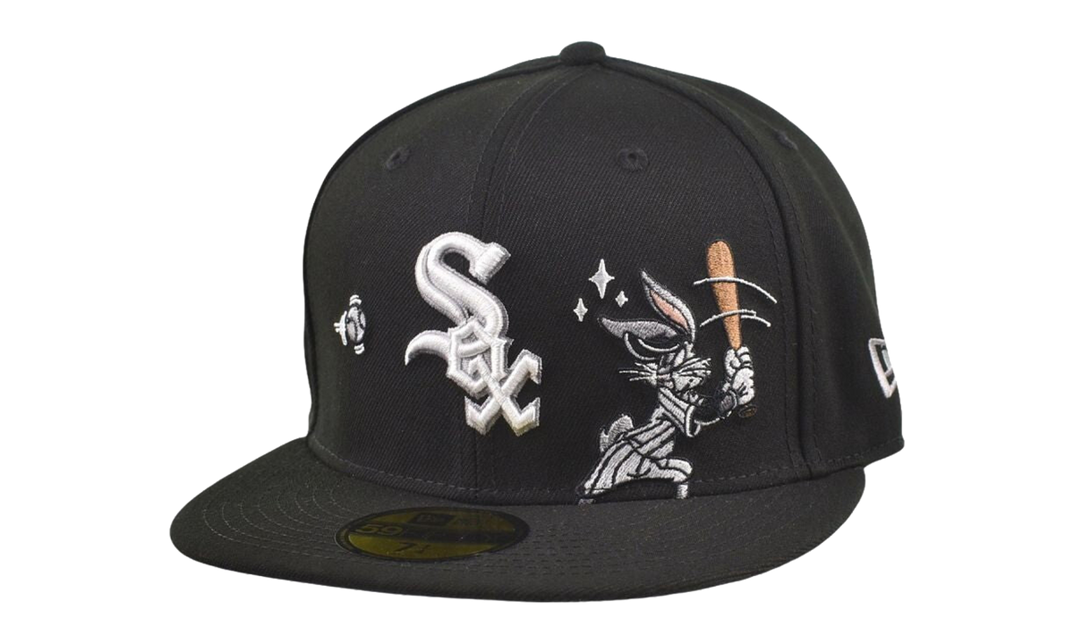 59FIFTY Looney Tunes Chicago White Sox Bugs Bunny Fitted Hat "Black" 60857868