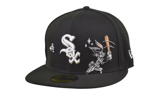 59FIFTY Looney Tunes Chicago White Sox Bugs Bunny Fitted Hat "Black" 60857868
