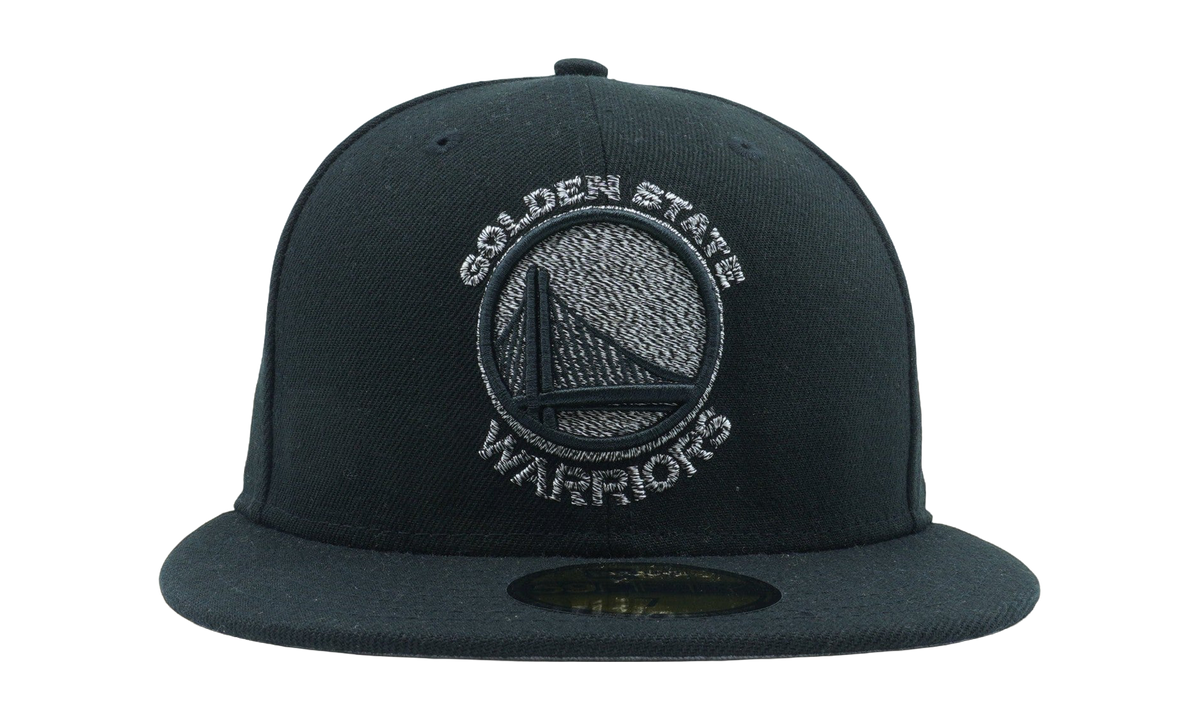 59FIFTY Golden State Warriors Team Twisted Fitted Hat "Black" NE1127