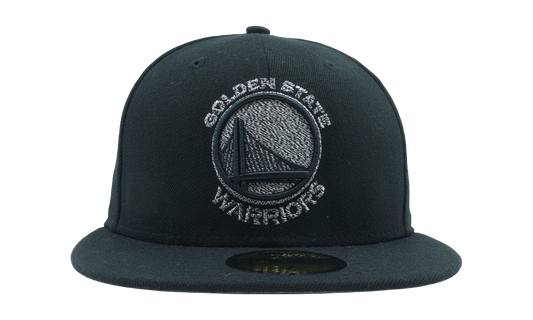 59FIFTY Golden State Warriors Team Twisted Fitted Hat "Black" NE1127