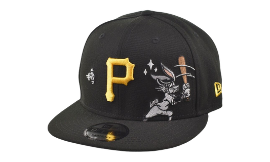 9FIFTY Looney Tunes Pittsburgh Pirates Bunny Snapback Hat "Black" 60858004