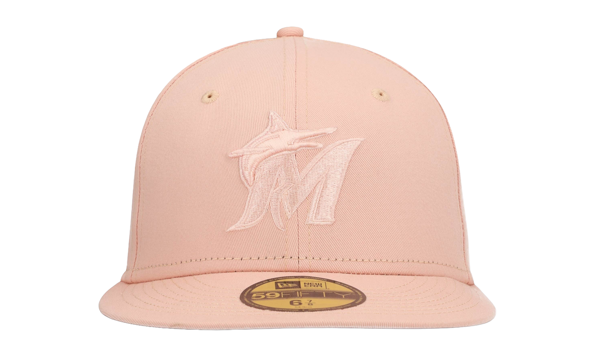 59FIFTY Miami Marlins Fitted Hat "Pink Blush Sky Tonal" NE1043