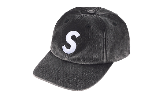 Pigment Coated S Logo 6-Panel "SS26 - Black" SU27308
