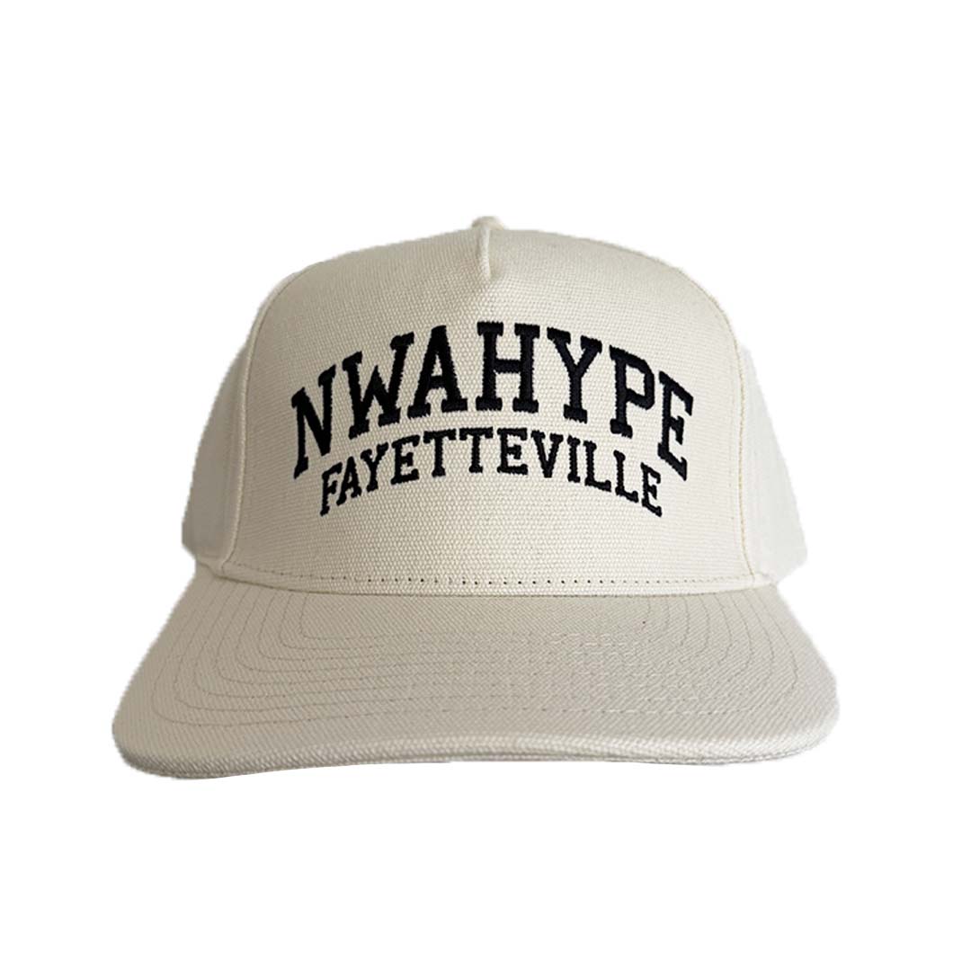 NWA Hype Snapback Hat Cream