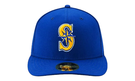 59FIFTY Seattle Mariners Low Profile Authentic Fitted Hat "Royal Blue" NE991
