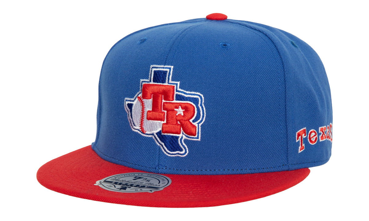 MLB Cooperstown Bases Loaded Fitted Cap "Texas Rangers - Blue" HHSF6681 TRNYYPPPBLUE