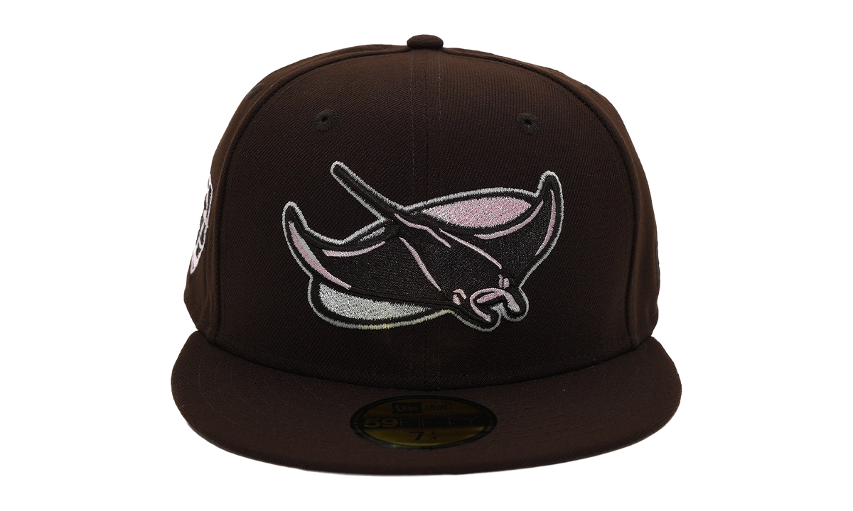 5950 Tampa Bay Rays Fitted Hat "25 Seasons" "Burnt Wood Pink - FRSH Exclusive" NE1212