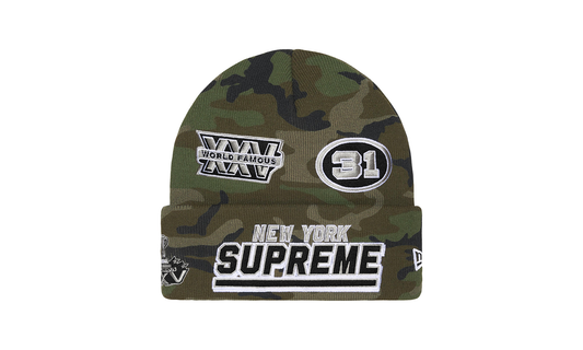 New Era Football Beanie "FW25 - Woodland Camo" SU26772