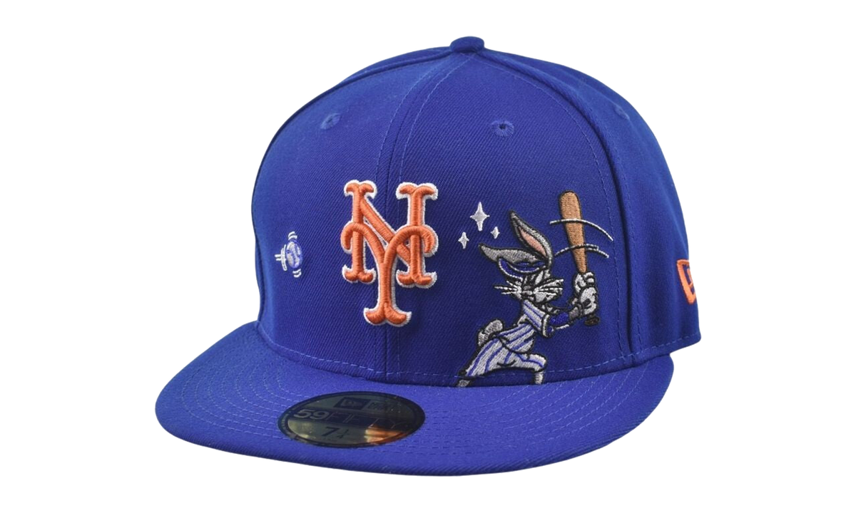 59FIFTY Looney Tunes New York Mets Bugs Bunny Fitted Hat "Blue" 60857878