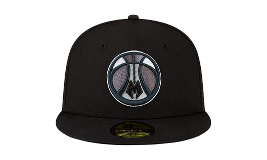 59FIFTY Milwaukee Bucks Fitted Hat "Black / Grey - Under Brim" NE1091