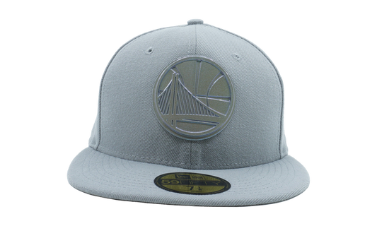 59FIFTY Golden State Warriors Speckle Sheen Fitted Hat "Grey" NE1128