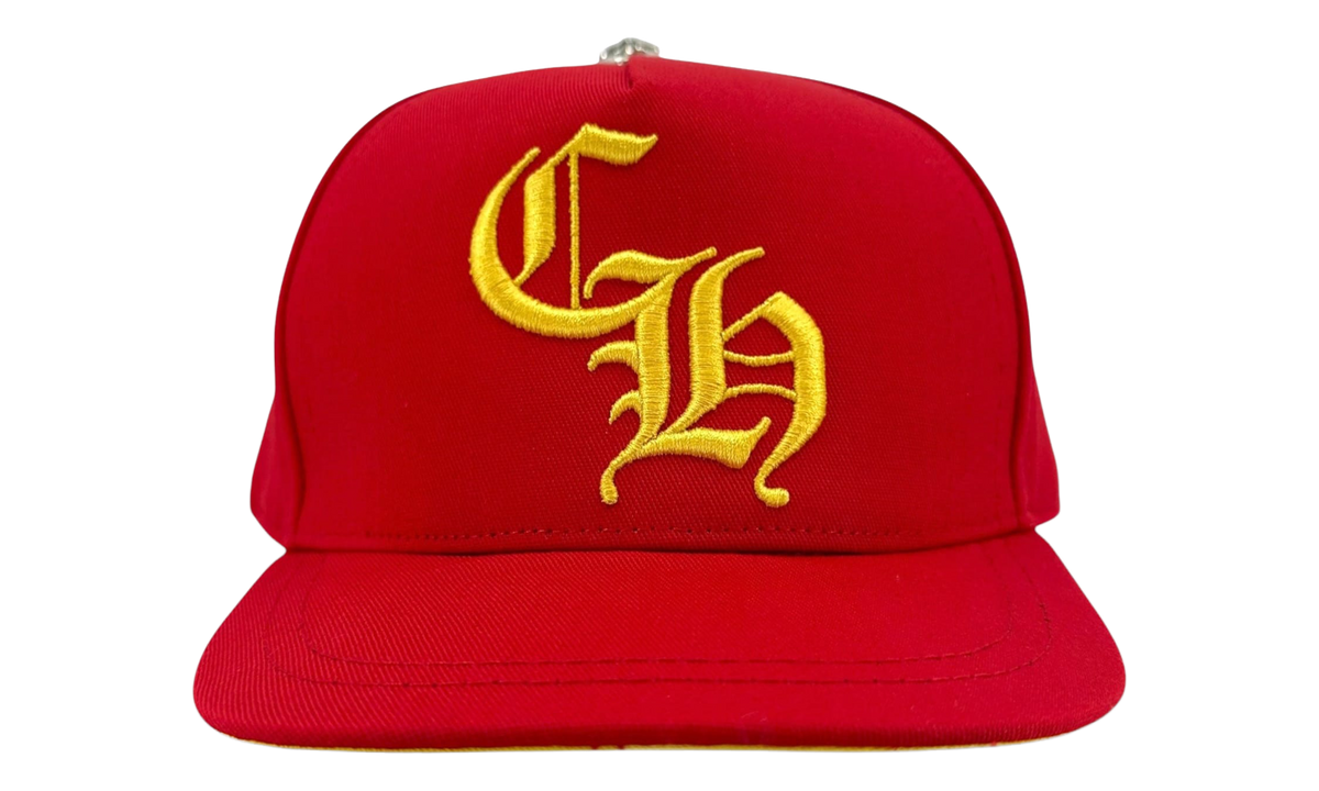 Embroidered CH Logo Baseball Hat GS "Red Yellow" CHRM1395