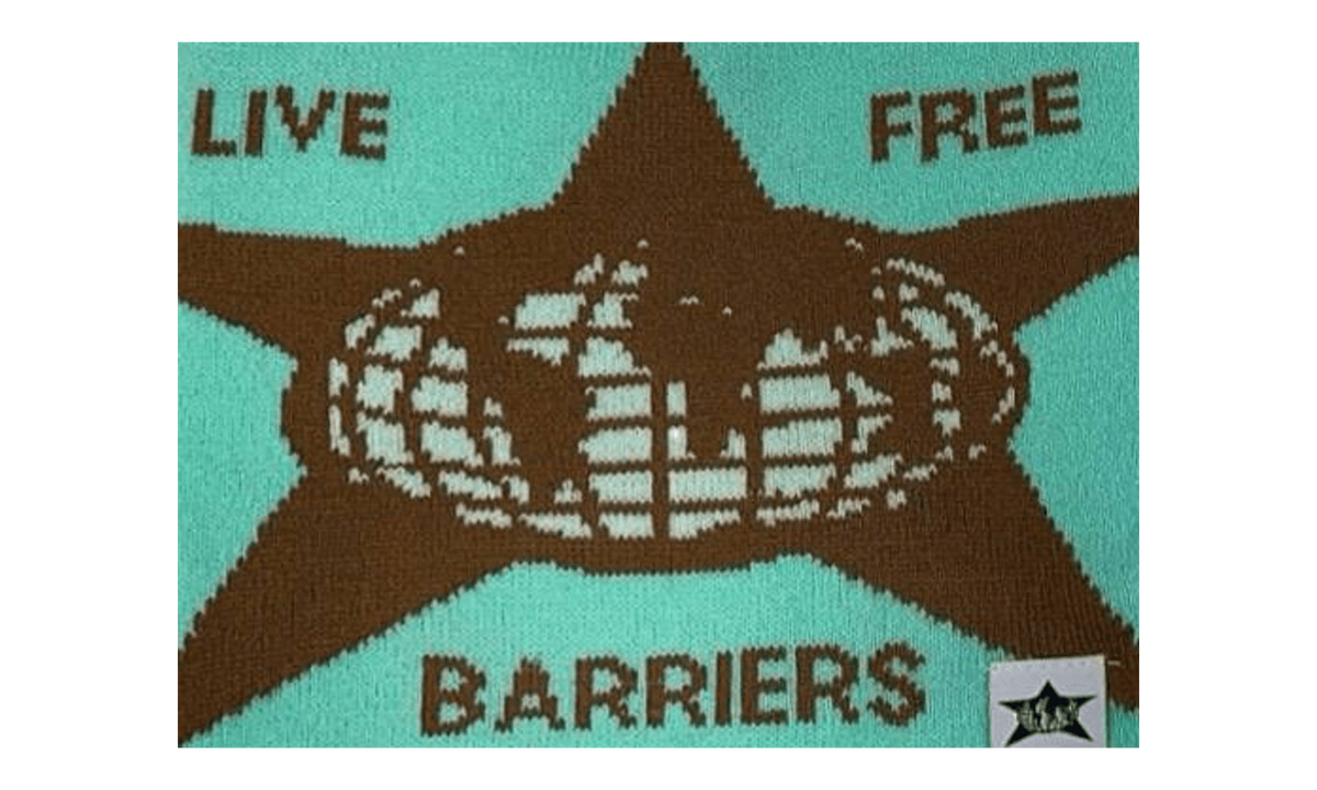 Live Free Beanie "Teal" BAR07