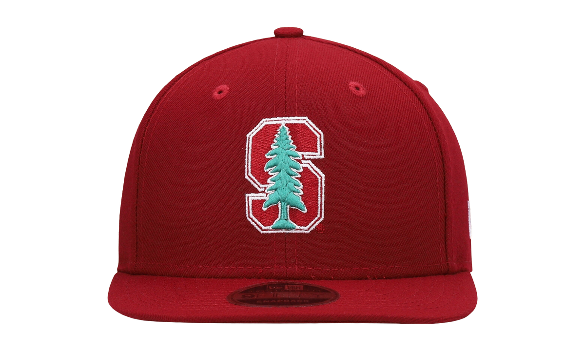 9FIFTY Stanford Cardinal Team Snapback Hat "Wine Red" NE1011