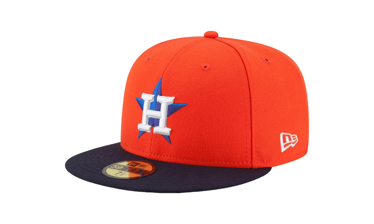 59FIFTY Houston Astros 2017 AC Perf Alt Fitted Hat "Dark Orange / Navy / Black - Under Brim" NE972