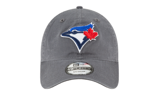 49FORTY Toronto Blue Jays Core Fit Fitted Hat "Dark Grey" NE666