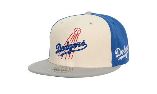 MLB Cooperstown Homefield Fitted Cap "Los Angeles Dodgers - Off White" HHSF6680 LADYYPPPOFWH