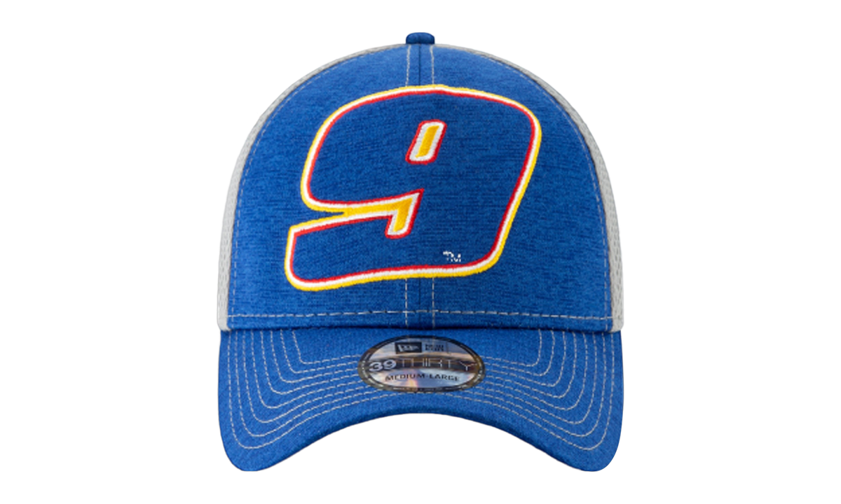 39THIRTY Chase Elliot NASCAR Neo Flex Fit Hat "Blue and Grey" NE708
