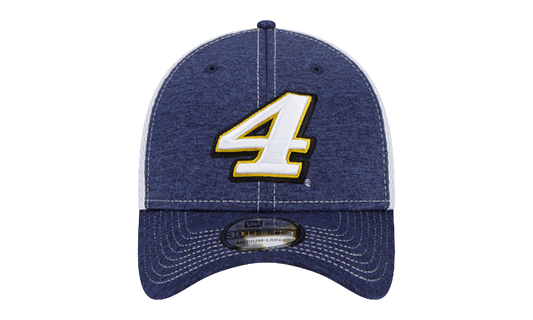 39THIRTY Kevin Harvick Mega Team Neo Flex Fit Hat "Navy Blue Heather and White" NE739