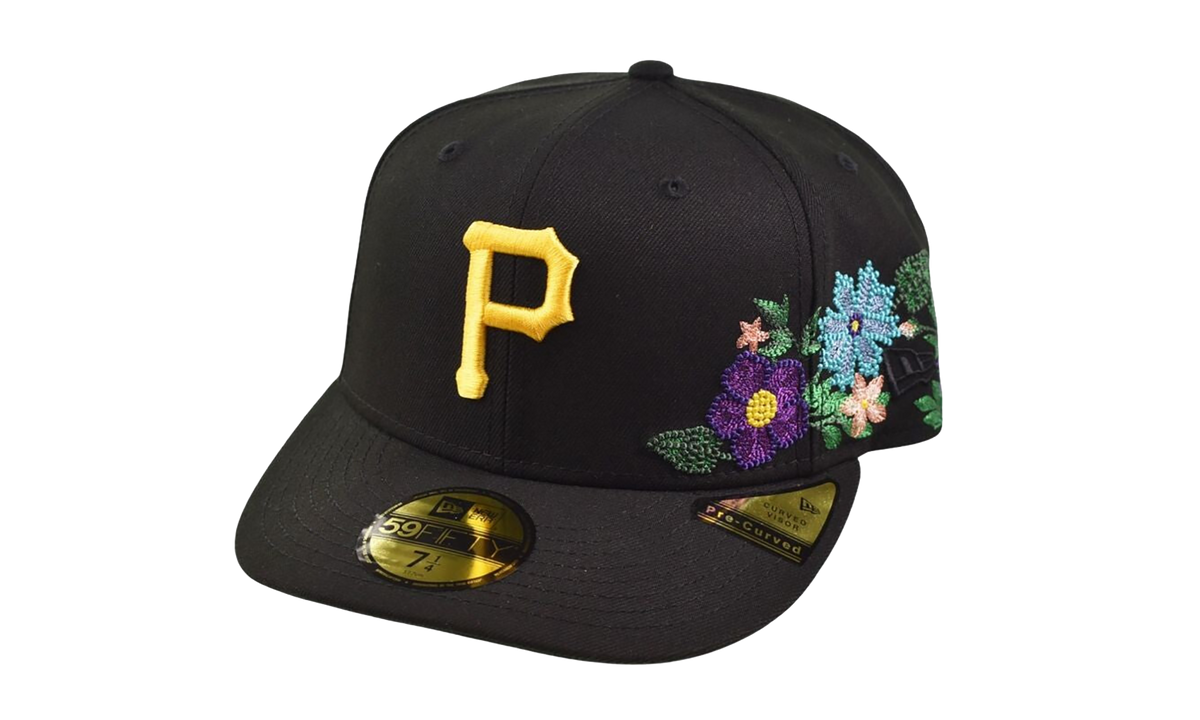 59FIFTY Tonal Florals Pittsburg Pirates Fitted Hat "Black" 60668936