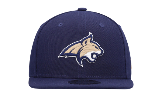 9FIFTY Montana State Bobcats Snapback Hat "Navy" NE1024