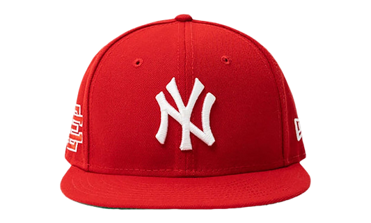 59FIFTY MLB SS22 NY YANKEES FITTED HAT "ERIC EMANUEL - Scarlet Red" EE432