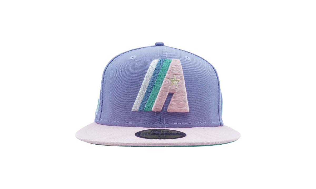 59FIFTY Houston Astros 1986 The Astrodome Fitted Hat "Lavender / Pink / Teal - Under Brim" NE1082