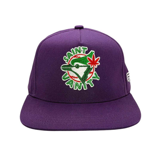 Saint Vanity Purple Snapback Hat
