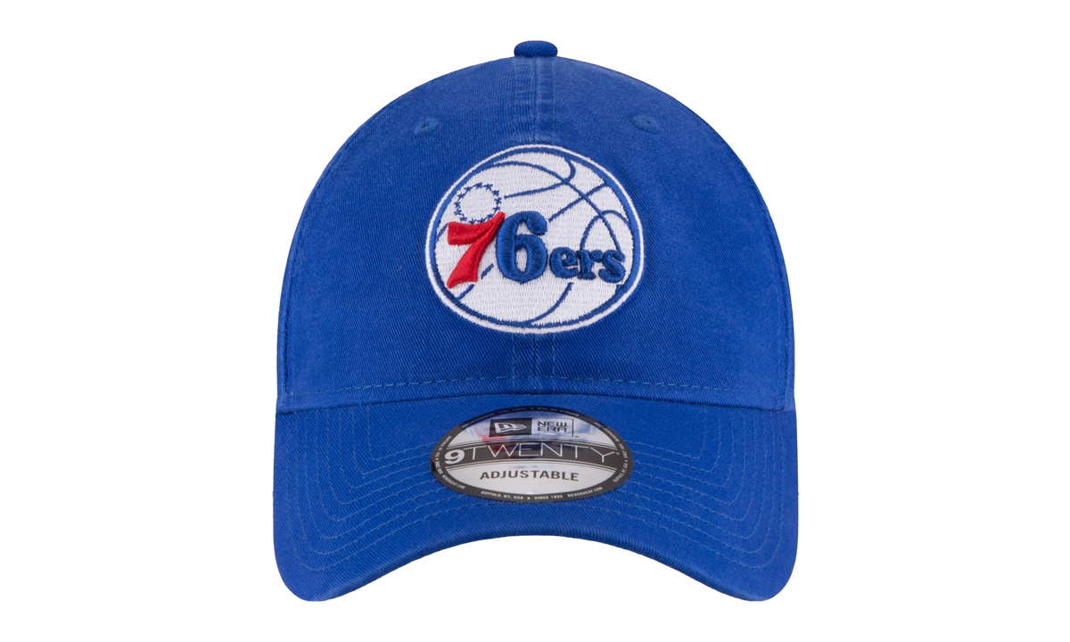 9TWENTY Philadelphia 76ers Core Classic Strapback Hat "Royal Blue" NE612