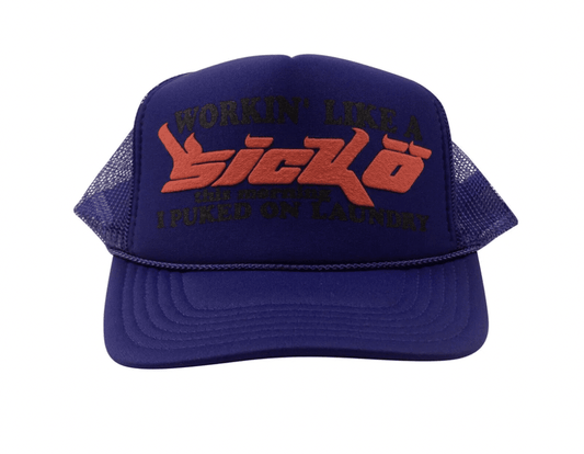 Sicko Worldwide Trucker Hat 'Purple'