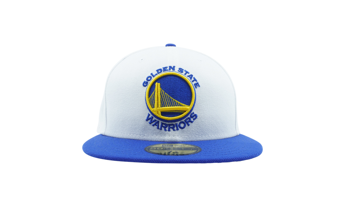 59FIFTY Golden State Warriors Fitted Hat "White / Blue" NE652
