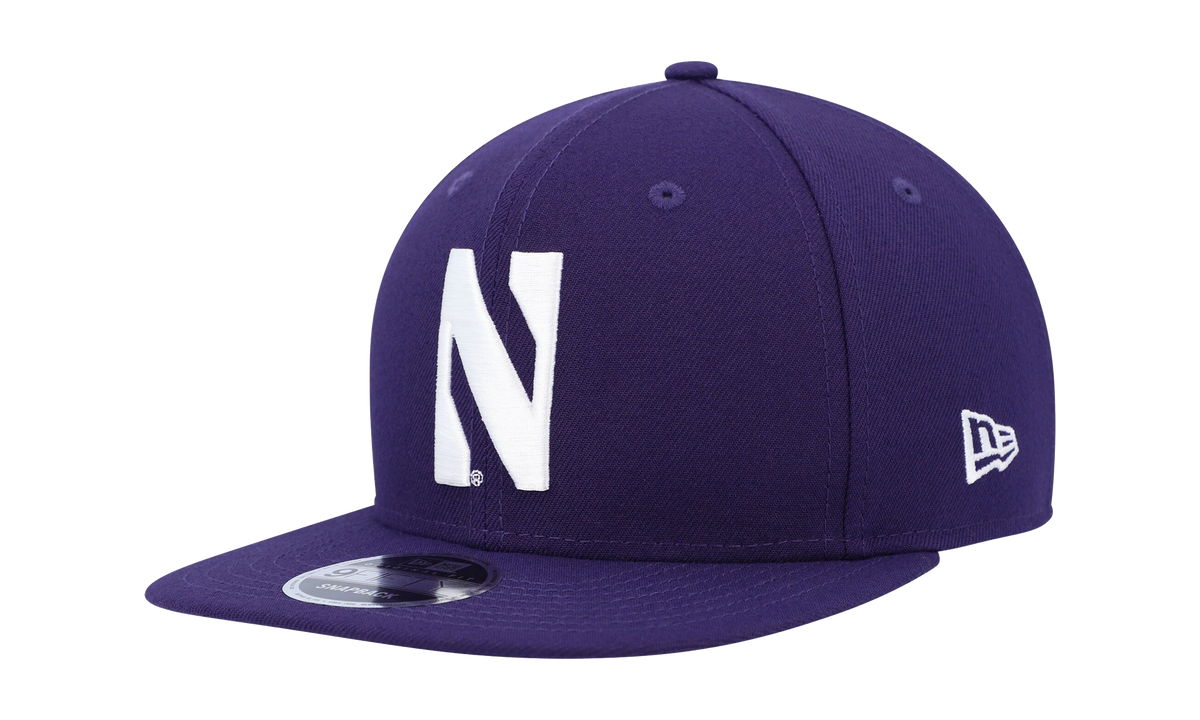 9FIFTY Northwestern Wildcats Snapback Hat "Purple" NE1029