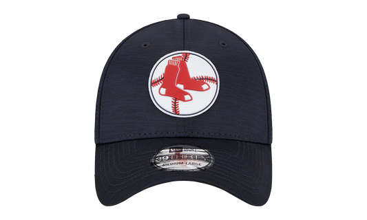 39THIRTY Boston Red Sox 2023 Clubhouse Flex Fit Hat "Navy / Grey - Under Brim" NE852