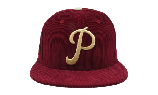 MLB Team Cord Fitted Phillies 1950 Cap "Cardinal" 6HSF1838 PPH50PPPCARD